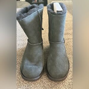 UGG Women's black bow Winter Boots